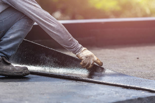 Professional Waterproofing technician working in Little Silver, NJ